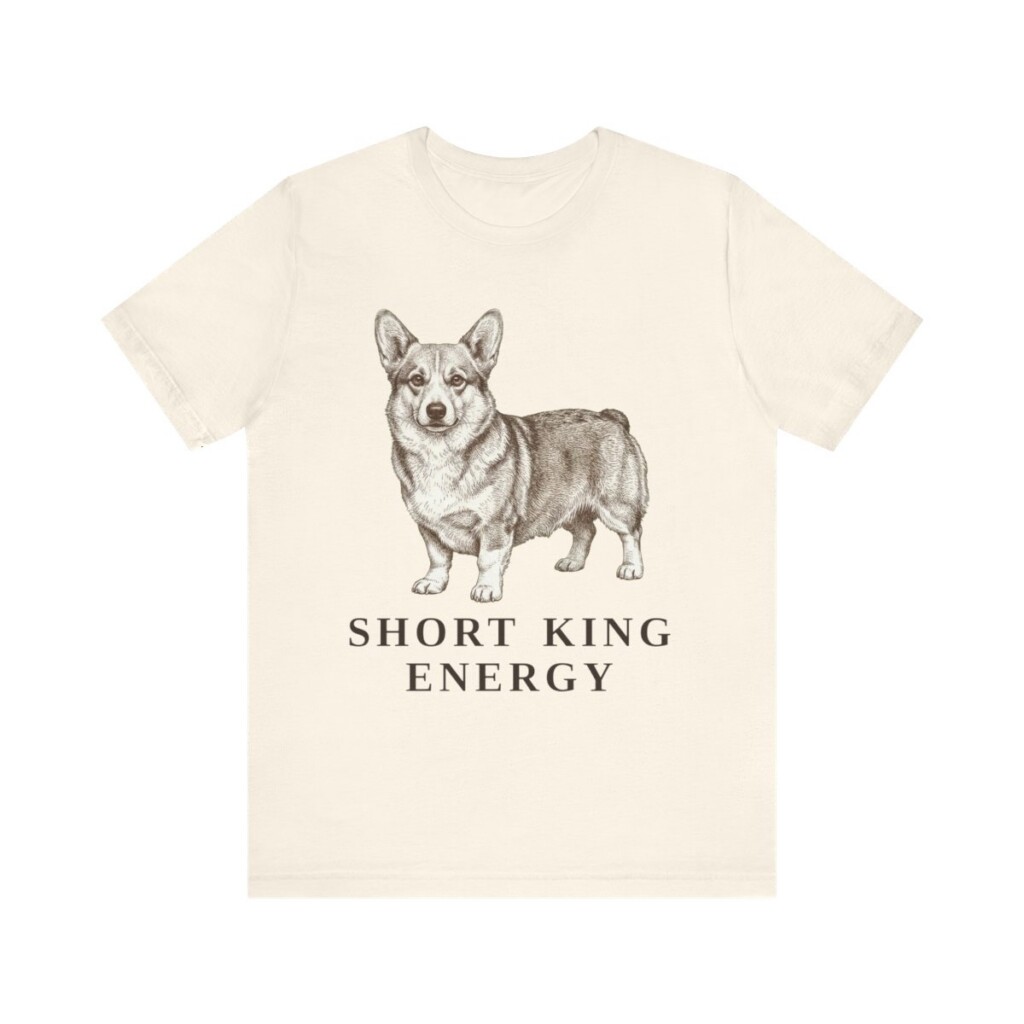Pembroke Welsh Corgi Humor Shirt, Vintage Dog Sketch Tee, Dog Humor Gift