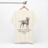 Curly-Coated Retriever Dad Shirt, Vintage Dog Sketch Tee, Dog Dad Gift