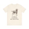 Curly-Coated Retriever Lover Shirt, Vintage Dog Sketch Tee, Dog Lover Gift