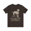 Curly-Coated Retriever Humor Shirt, Vintage Dog Sketch Tee, Dog Humor Gift
