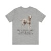 Curly-Coated Retriever Humor Shirt, Vintage Dog Sketch Tee, Dog Humor Gift