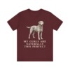 Curly-Coated Retriever Humor Shirt, Vintage Dog Sketch Tee, Dog Humor Gift
