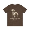 Dachshund Dad Shirt, Vintage Dog Sketch Tee, Dog Dad Gift Dachshund Dad Shirt, Vintage Dog Sketch Tee, Dog Dad Gift