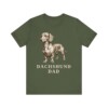Dachshund Dad Shirt, Vintage Dog Sketch Tee, Dog Dad Gift Dachshund Dad Shirt, Vintage Dog Sketch Tee, Dog Dad Gift