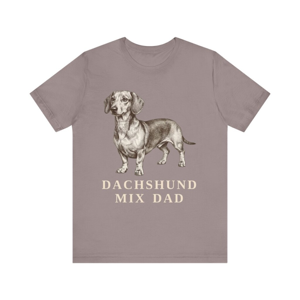 Dachshund Mix Dad Shirt, Vintage Dog Sketch Tee, Dog Dad Gift Dachshund Mix Dad Shirt, Vintage Dog Sketch Tee, Dog Dad Gift