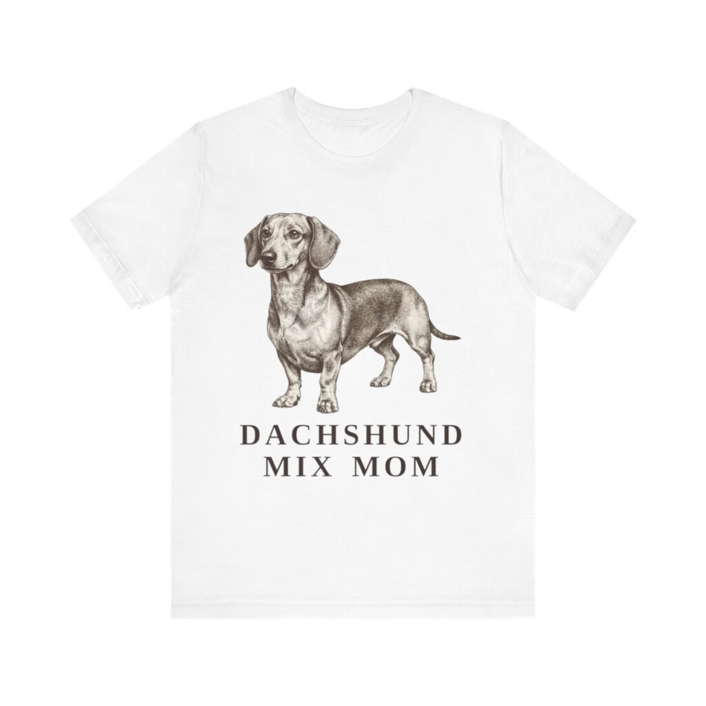 Dachshund Mix Mom Shirt, Vintage Dog Sketch Tee, Dog Mom Gift Dachshund Mix Mom Shirt, Vintage Dog Sketch Tee, Dog Mom Gift