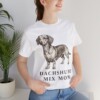 Dachshund Mix Mom Shirt, Vintage Dog Sketch Tee, Dog Mom Gift Dachshund Mix Mom Shirt, Vintage Dog Sketch Tee, Dog Mom Gift