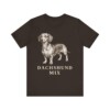 Dachshund Mix Lover Shirt, Vintage Dog Sketch Tee, Dog Lover Gift Dachshund Mix Lover Shirt, Vintage Dog Sketch Tee, Dog Lover Gift