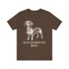 Dachshund Mix Lover Shirt, Vintage Dog Sketch Tee, Dog Lover Gift Dachshund Mix Lover Shirt, Vintage Dog Sketch Tee, Dog Lover Gift