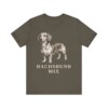 Dachshund Mix Lover Shirt, Vintage Dog Sketch Tee, Dog Lover Gift Dachshund Mix Lover Shirt, Vintage Dog Sketch Tee, Dog Lover Gift