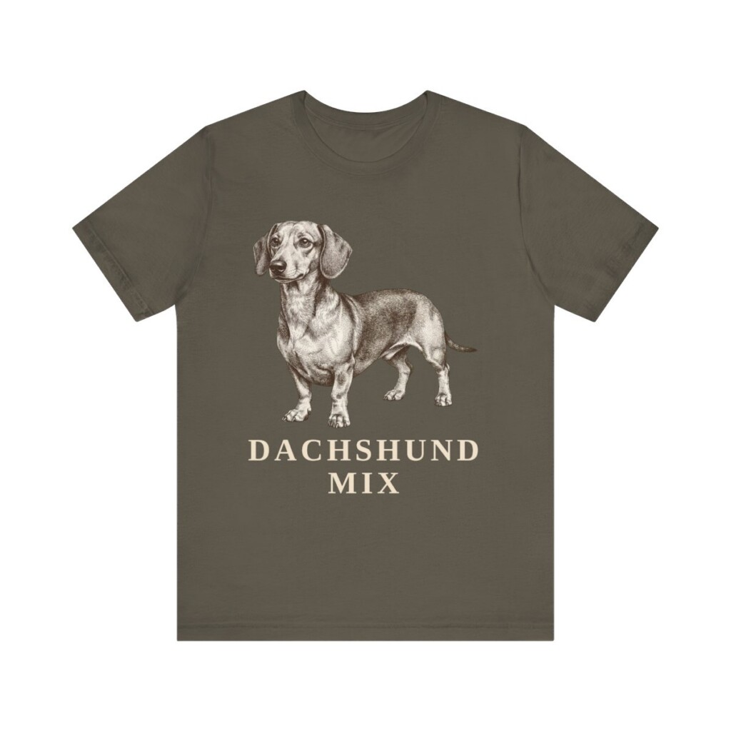 Dachshund Mix Lover Shirt, Vintage Dog Sketch Tee, Dog Lover Gift Dachshund Mix Lover Shirt, Vintage Dog Sketch Tee, Dog Lover Gift