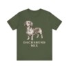 Dachshund Mix Lover Shirt, Vintage Dog Sketch Tee, Dog Lover Gift Dachshund Mix Lover Shirt, Vintage Dog Sketch Tee, Dog Lover Gift
