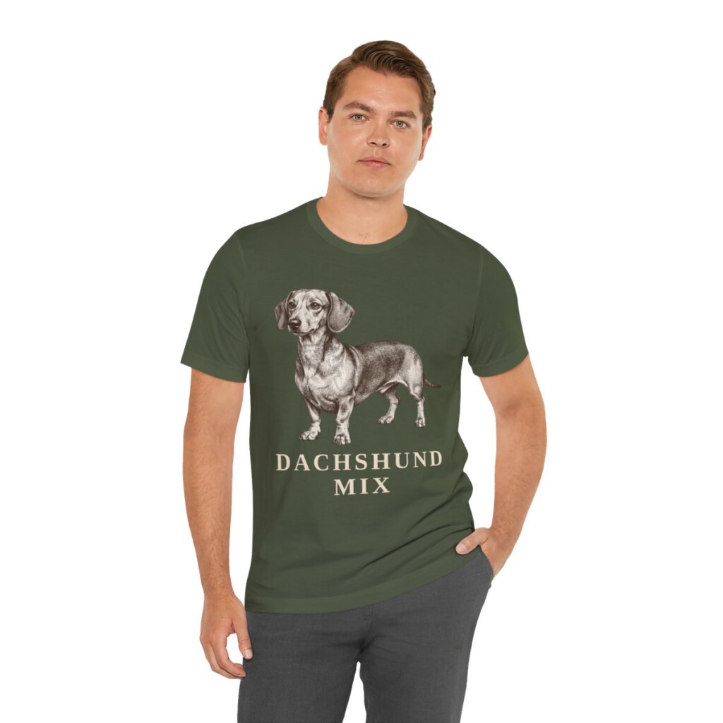Dachshund Mix Lover Shirt, Vintage Dog Sketch Tee, Dog Lover Gift Dachshund Mix Lover Shirt, Vintage Dog Sketch Tee, Dog Lover Gift
