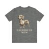 Dachshund Mom Shirt, Vintage Dog Sketch Tee, Dog Mom Gift