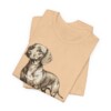 Dachshund Mom Shirt, Vintage Dog Sketch Tee, Dog Mom Gift