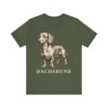 Dachshund Lover Shirt, Vintage Dog Sketch Tee, Dog Lover Gift Dachshund Lover Shirt, Vintage Dog Sketch Tee, Dog Lover Gift