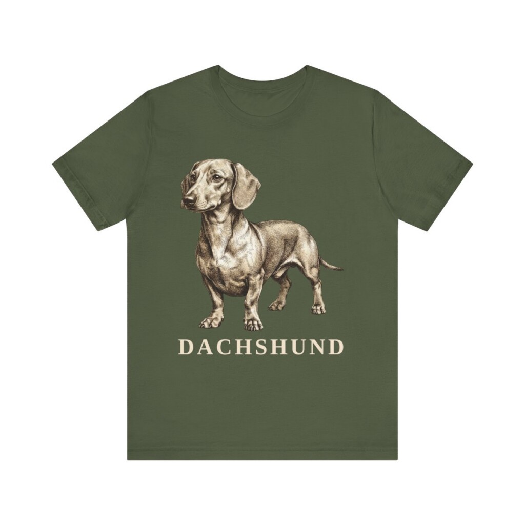 Dachshund Lover Shirt, Vintage Dog Sketch Tee, Dog Lover Gift Dachshund Lover Shirt, Vintage Dog Sketch Tee, Dog Lover Gift