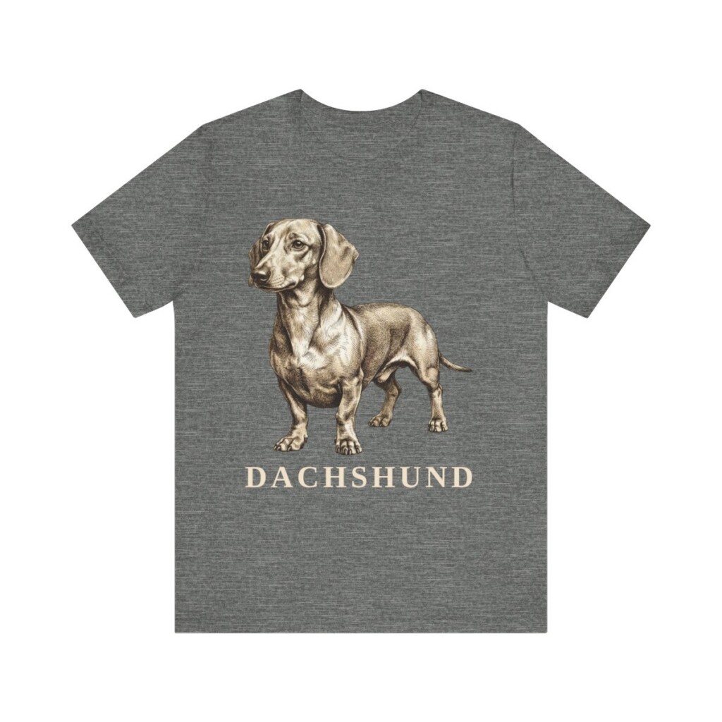 Dachshund Lover Shirt, Vintage Dog Sketch Tee, Dog Lover Gift Dachshund Lover Shirt, Vintage Dog Sketch Tee, Dog Lover Gift