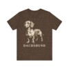 Dachshund Lover Shirt, Vintage Dog Sketch Tee, Dog Lover Gift Dachshund Lover Shirt, Vintage Dog Sketch Tee, Dog Lover Gift