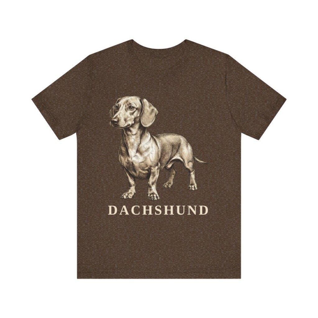 Dachshund Lover Shirt, Vintage Dog Sketch Tee, Dog Lover Gift Dachshund Lover Shirt, Vintage Dog Sketch Tee, Dog Lover Gift