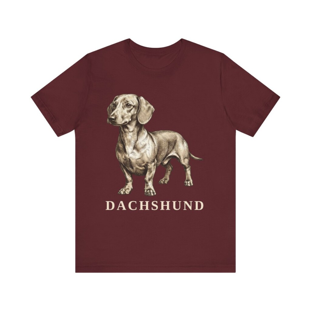 Dachshund Lover Shirt, Vintage Dog Sketch Tee, Dog Lover Gift Dachshund Lover Shirt, Vintage Dog Sketch Tee, Dog Lover Gift