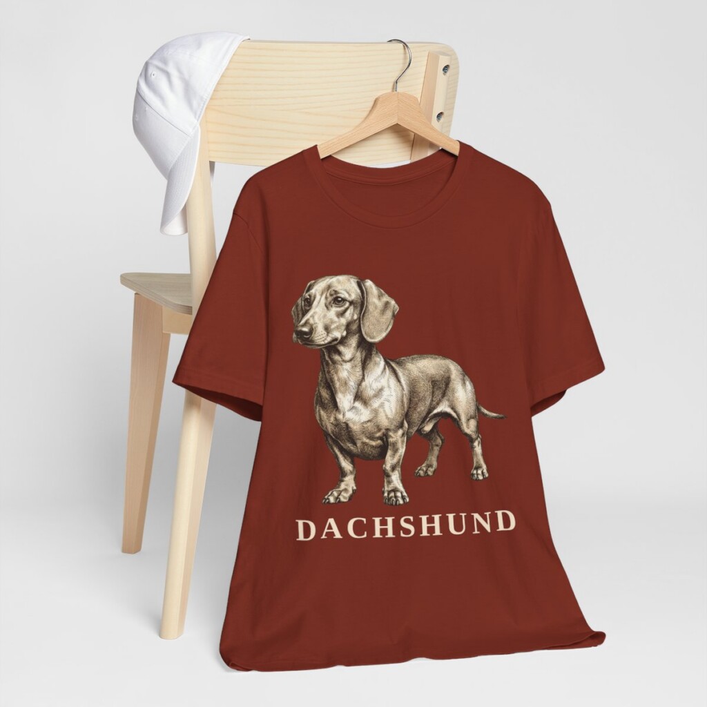 Dachshund Lover Shirt, Vintage Dog Sketch Tee, Dog Lover Gift Dachshund Lover Shirt, Vintage Dog Sketch Tee, Dog Lover Gift