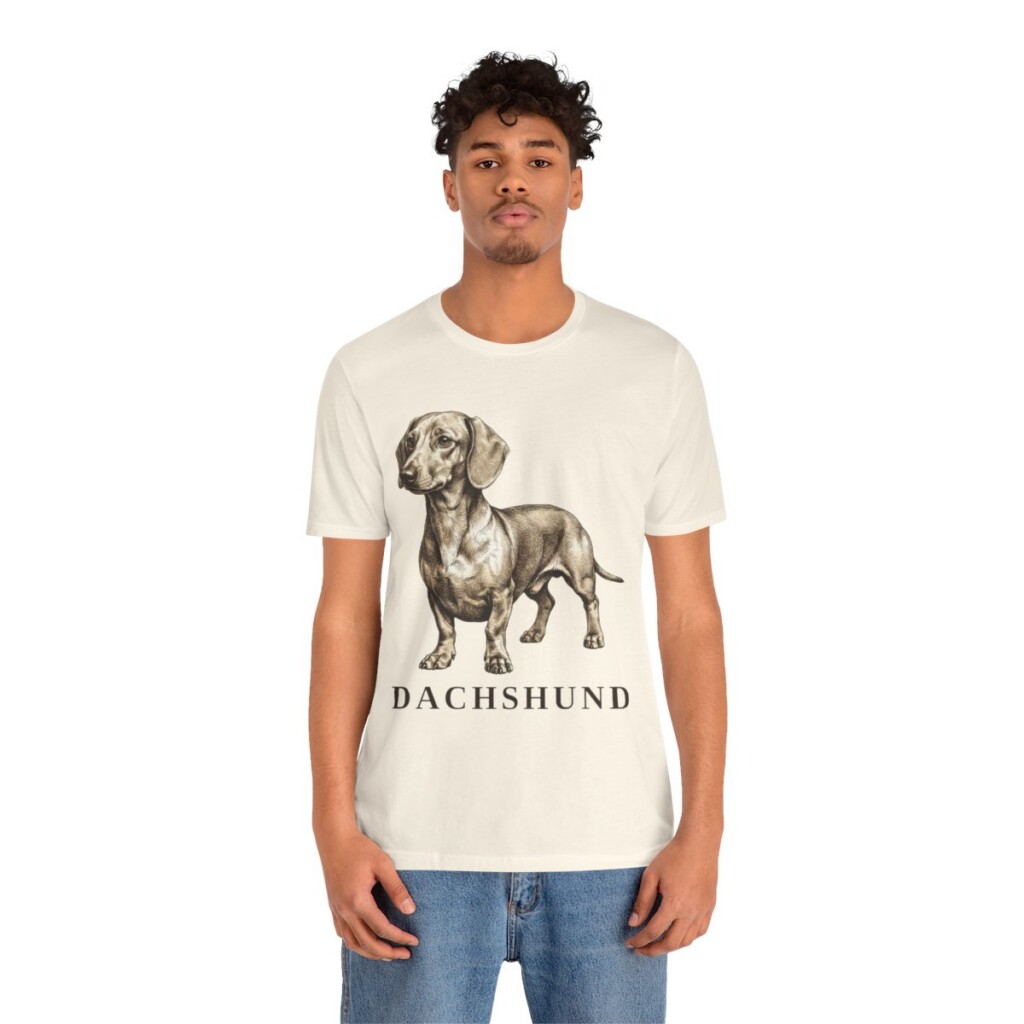Dachshund Lover Shirt, Vintage Dog Sketch Tee, Dog Lover Gift Dachshund Lover Shirt, Vintage Dog Sketch Tee, Dog Lover Gift