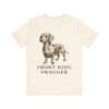 Dachshund Humor Shirt, Vintage Dog Sketch Tee, Dog Humor Gift Dachshund Humor Shirt, Vintage Dog Sketch Tee, Dog Humor Gift