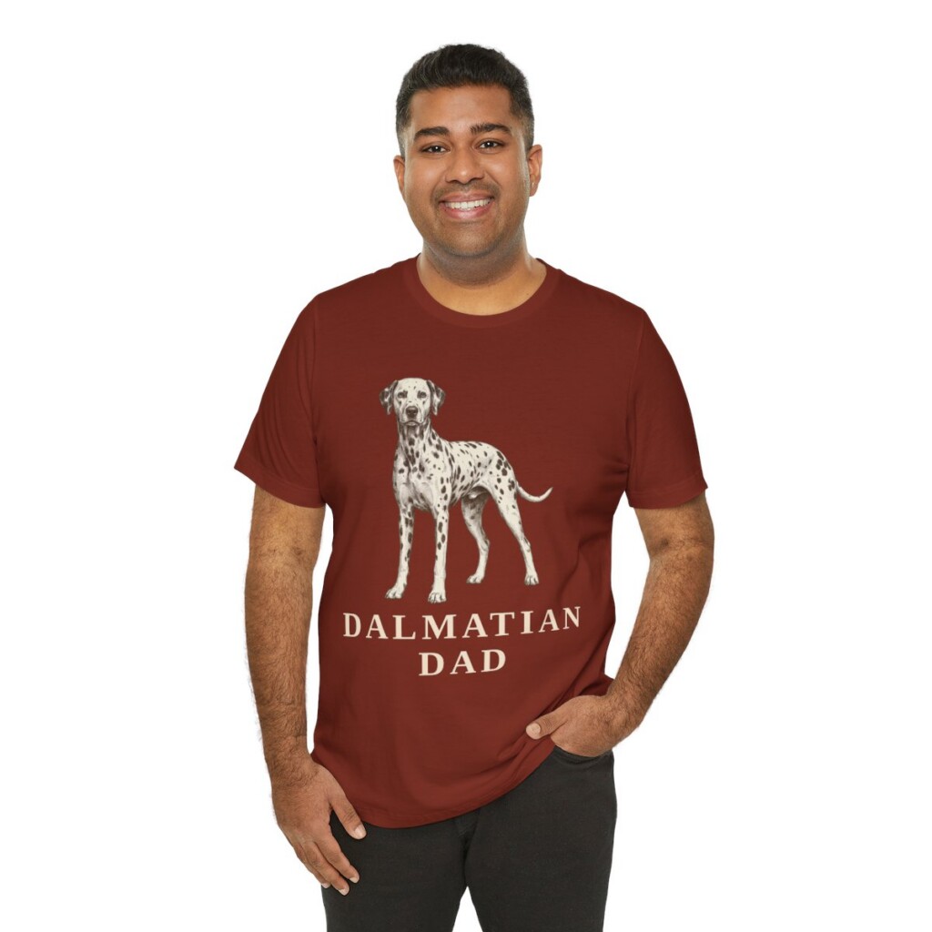 Dalmatian Dad Shirt, Vintage Dog Sketch Tee, Dog Dad Gift Dalmatian Dad Shirt, Vintage Dog Sketch Tee, Dog Dad Gift
