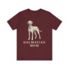 Dalmatian Mom Shirt, Vintage Dog Sketch Tee, Dog Mom Gift
