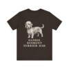 Dandie Dinmont Terrier Dad Shirt, Vintage Dog Sketch Tee, Dog Dad Gift