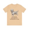 Dandie Dinmont Terrier Dad Shirt, Vintage Dog Sketch Tee, Dog Dad Gift