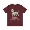 Dandie Dinmont Terrier Dad Shirt, Vintage Dog Sketch Tee, Dog Dad Gift