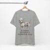 Dandie Dinmont Terrier Dad Shirt, Vintage Dog Sketch Tee, Dog Dad Gift