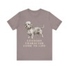 Dandie Dinmont Terrier Humor Shirt, Vintage Dog Sketch Tee, Dog Humor Gift