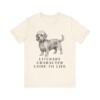 Dandie Dinmont Terrier Humor Shirt, Vintage Dog Sketch Tee, Dog Humor Gift