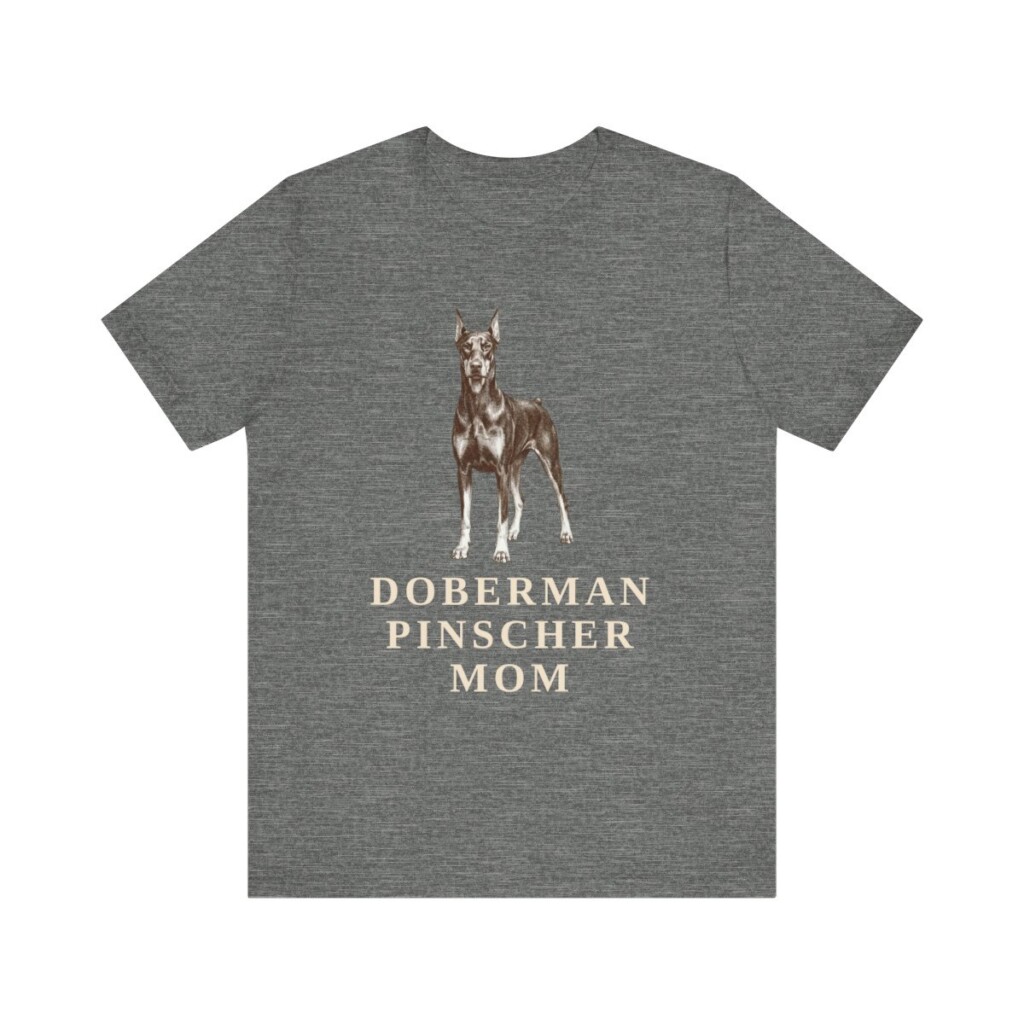Doberman Pinscher Mom Shirt, Vintage Dog Sketch Tee, Dog Mom Gift Doberman Pinscher Mom Shirt, Vintage Dog Sketch Tee, Dog Mom Gift