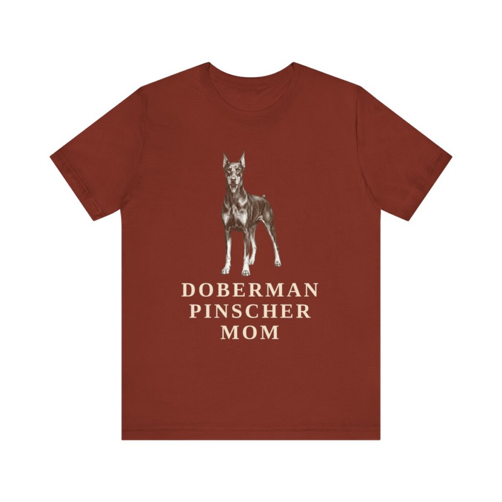 Doberman Pinscher Mom Shirt, Vintage Dog Sketch Tee, Dog Mom Gift Doberman Pinscher Mom Shirt, Vintage Dog Sketch Tee, Dog Mom Gift