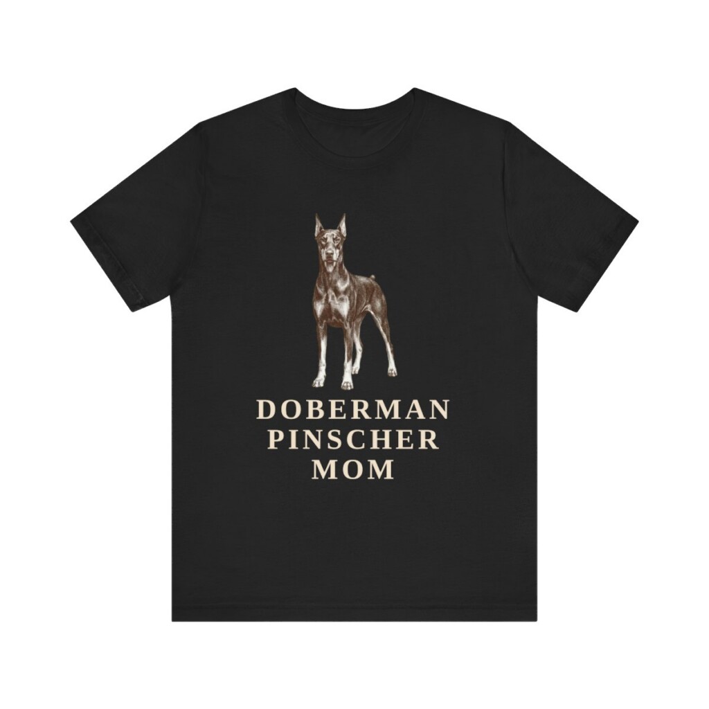 Doberman Pinscher Mom Shirt, Vintage Dog Sketch Tee, Dog Mom Gift Doberman Pinscher Mom Shirt, Vintage Dog Sketch Tee, Dog Mom Gift