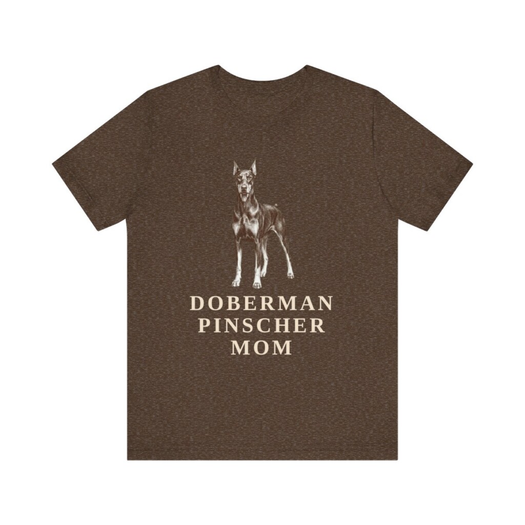 Doberman Pinscher Mom Shirt, Vintage Dog Sketch Tee, Dog Mom Gift Doberman Pinscher Mom Shirt, Vintage Dog Sketch Tee, Dog Mom Gift