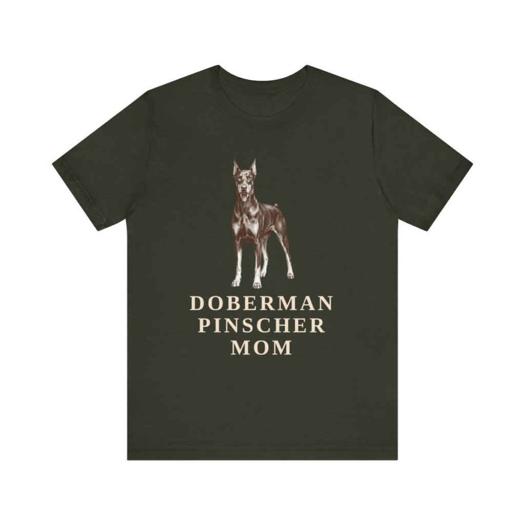 Doberman Pinscher Mom Shirt, Vintage Dog Sketch Tee, Dog Mom Gift Doberman Pinscher Mom Shirt, Vintage Dog Sketch Tee, Dog Mom Gift