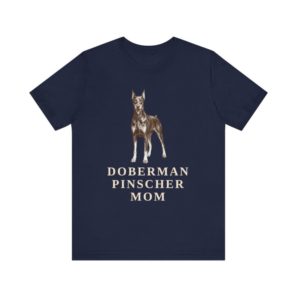 Doberman Pinscher Mom Shirt, Vintage Dog Sketch Tee, Dog Mom Gift Doberman Pinscher Mom Shirt, Vintage Dog Sketch Tee, Dog Mom Gift