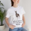 Doberman Pinscher Mom Shirt, Vintage Dog Sketch Tee, Dog Mom Gift Doberman Pinscher Mom Shirt, Vintage Dog Sketch Tee, Dog Mom Gift