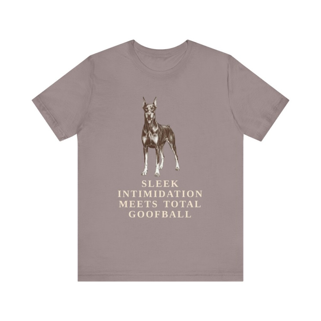 Doberman Pinscher Humor Shirt, Vintage Dog Sketch Tee, Dog Humor Gift Doberman Pinscher Humor Shirt, Vintage Dog Sketch Tee, Dog Humor Gift