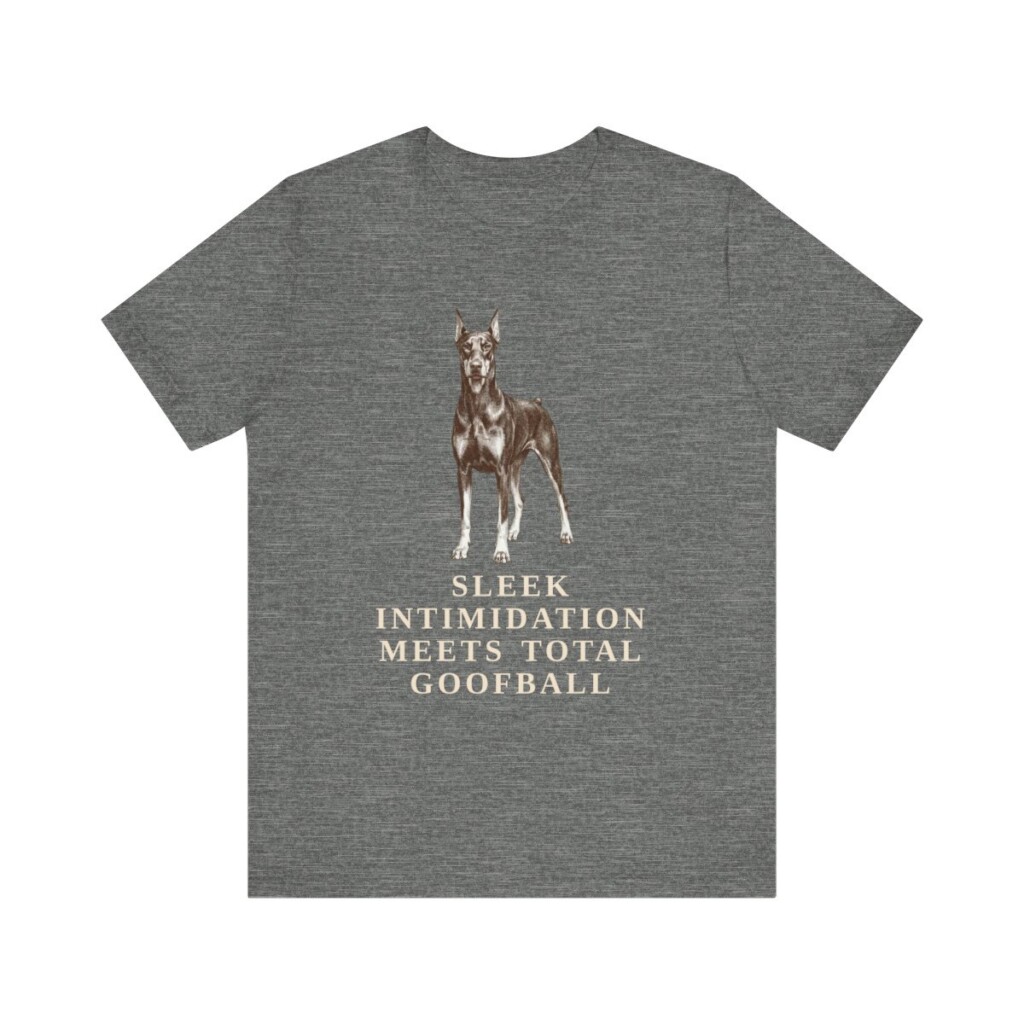 Doberman Pinscher Humor Shirt, Vintage Dog Sketch Tee, Dog Humor Gift Doberman Pinscher Humor Shirt, Vintage Dog Sketch Tee, Dog Humor Gift