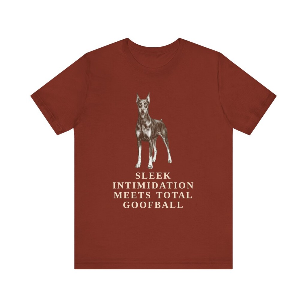 Doberman Pinscher Humor Shirt, Vintage Dog Sketch Tee, Dog Humor Gift Doberman Pinscher Humor Shirt, Vintage Dog Sketch Tee, Dog Humor Gift