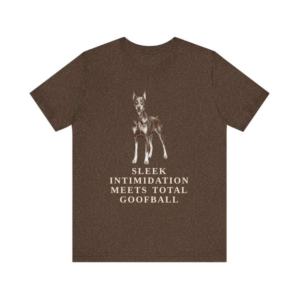 Doberman Pinscher Humor Shirt, Vintage Dog Sketch Tee, Dog Humor Gift Doberman Pinscher Humor Shirt, Vintage Dog Sketch Tee, Dog Humor Gift