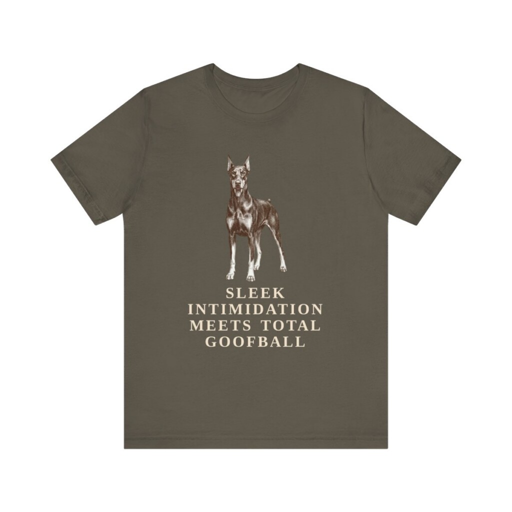 Doberman Pinscher Humor Shirt, Vintage Dog Sketch Tee, Dog Humor Gift Doberman Pinscher Humor Shirt, Vintage Dog Sketch Tee, Dog Humor Gift