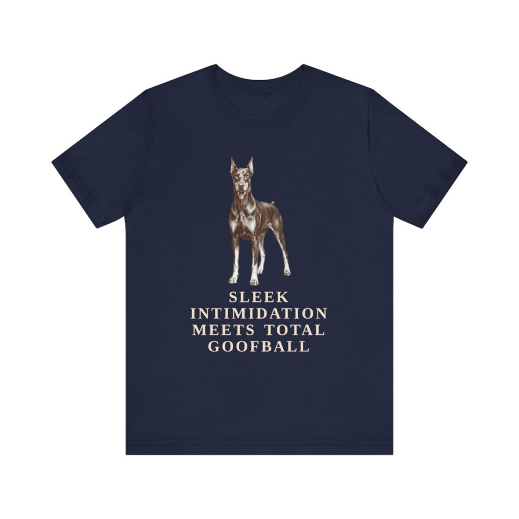 Doberman Pinscher Humor Shirt, Vintage Dog Sketch Tee, Dog Humor Gift Doberman Pinscher Humor Shirt, Vintage Dog Sketch Tee, Dog Humor Gift