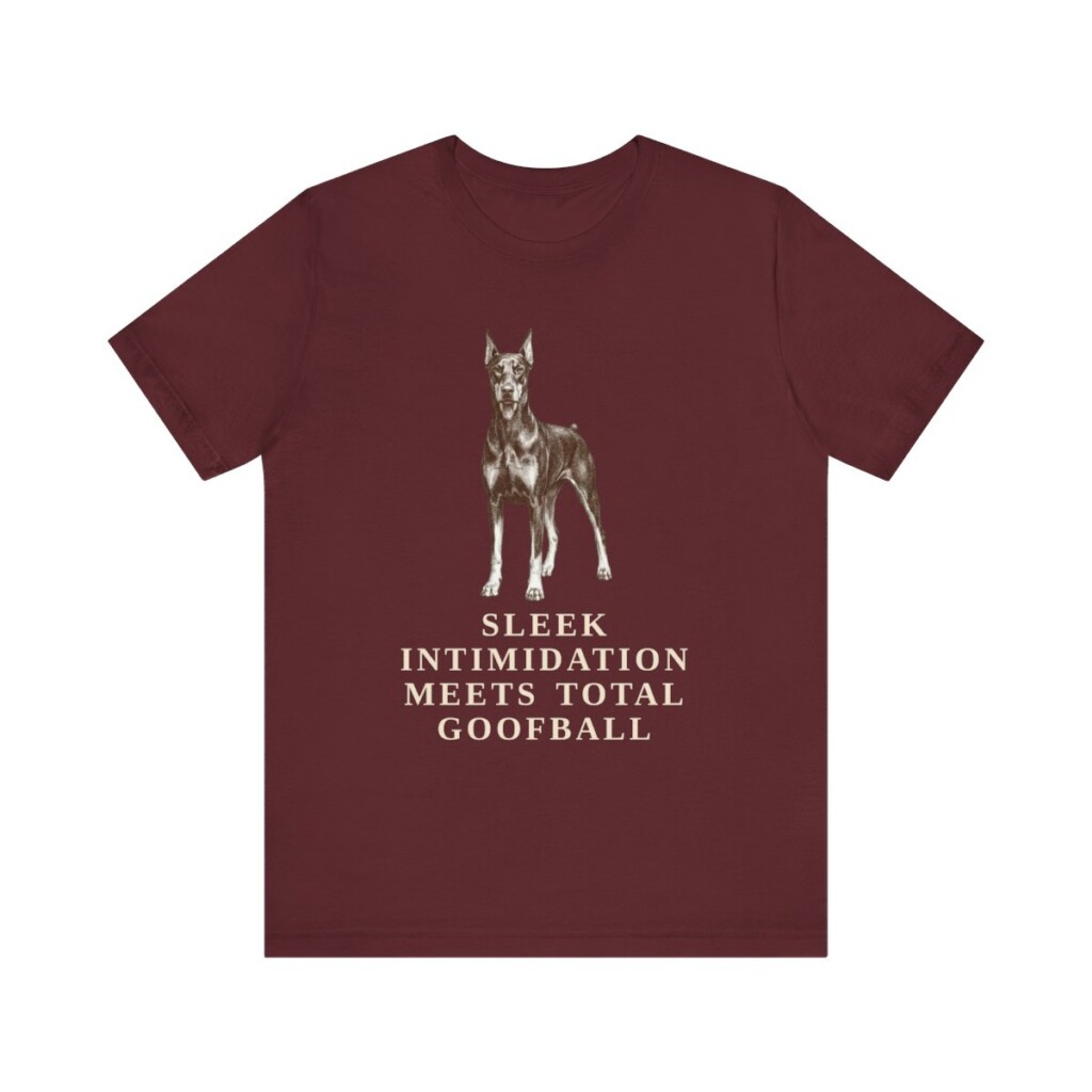 Doberman Pinscher Humor Shirt, Vintage Dog Sketch Tee, Dog Humor Gift Doberman Pinscher Humor Shirt, Vintage Dog Sketch Tee, Dog Humor Gift